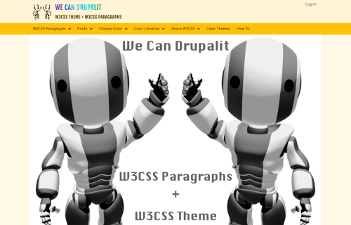 W3 CSS Theme Amber