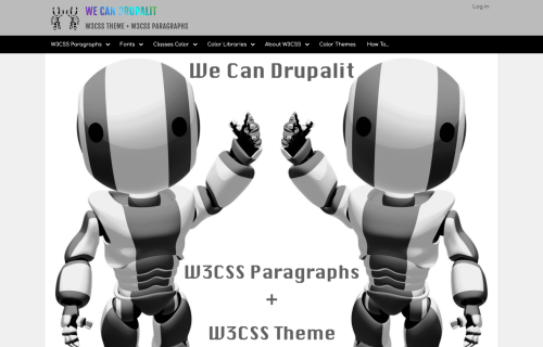 W3 CSS Theme Black