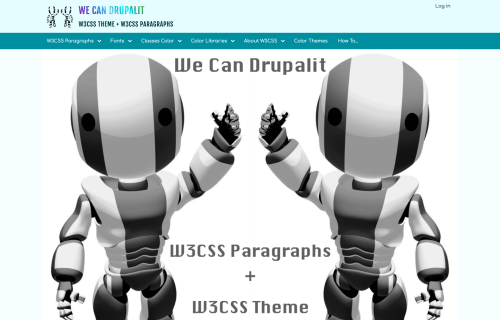 W3 CSS Theme Cyan