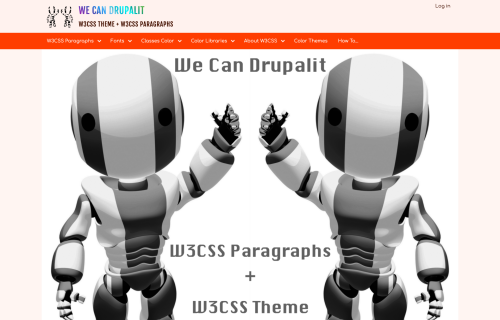 W3 CSS Theme Deep Orange
