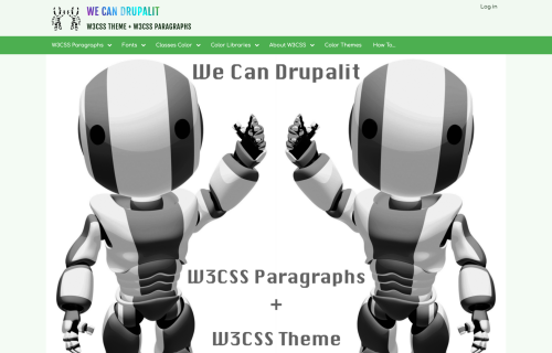 W3 CSS Theme Green
