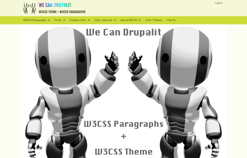 W3 CSS Theme Lime