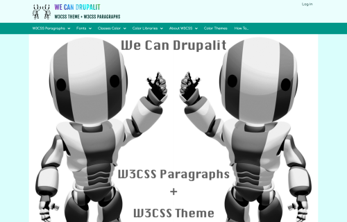 W3 CSS Theme Teal