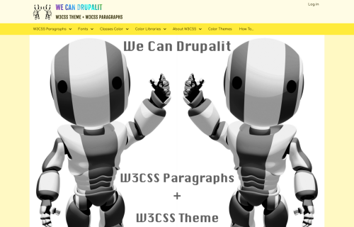 W3 CSS Theme Yellow
