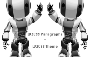 W3css Paragraphs