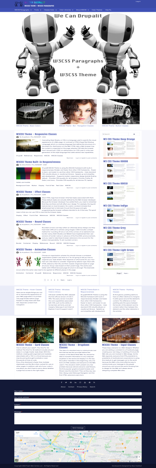 W3 CSS Theme 00007